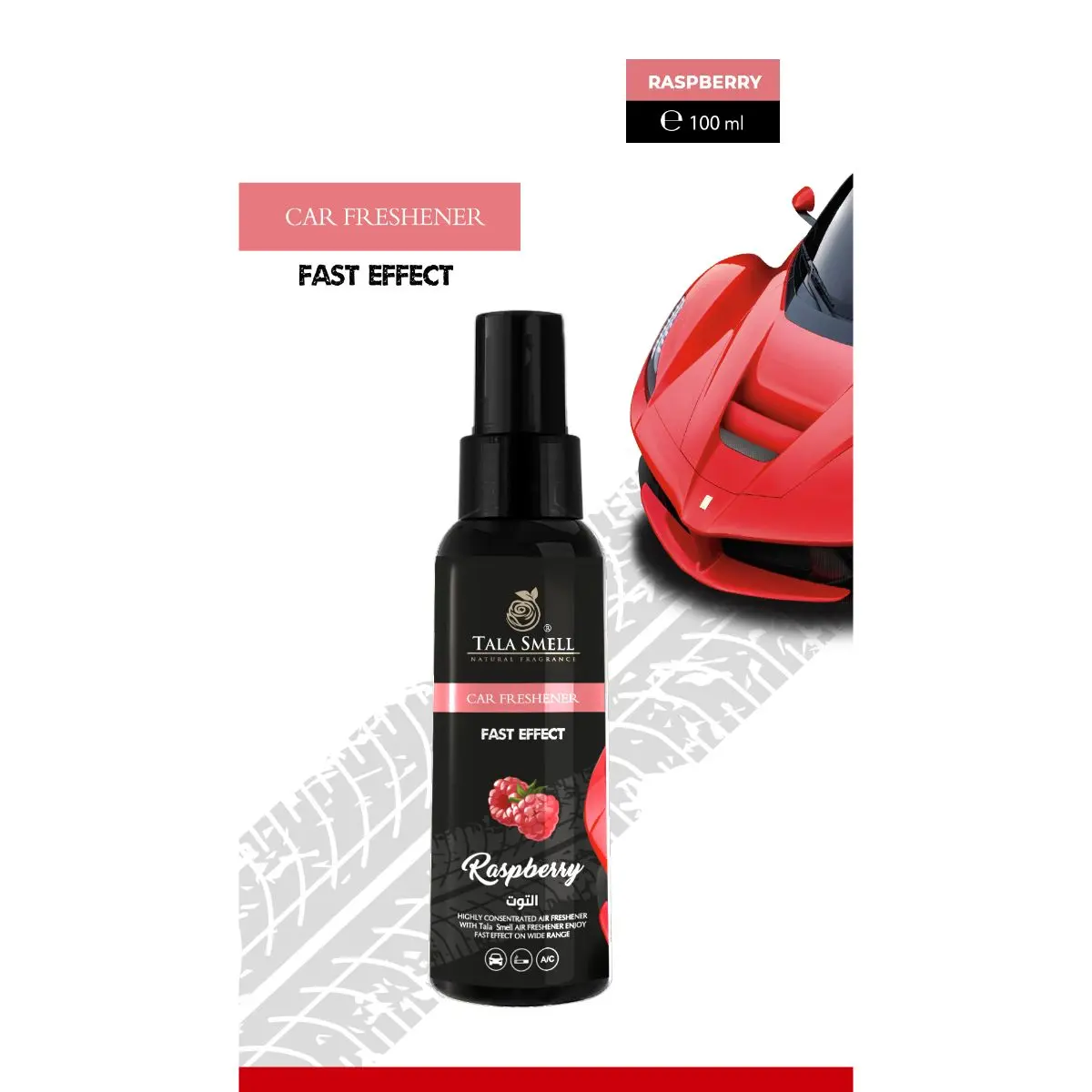 Tala Smell Car Air Freshener Raspberry 100 ml - view 2